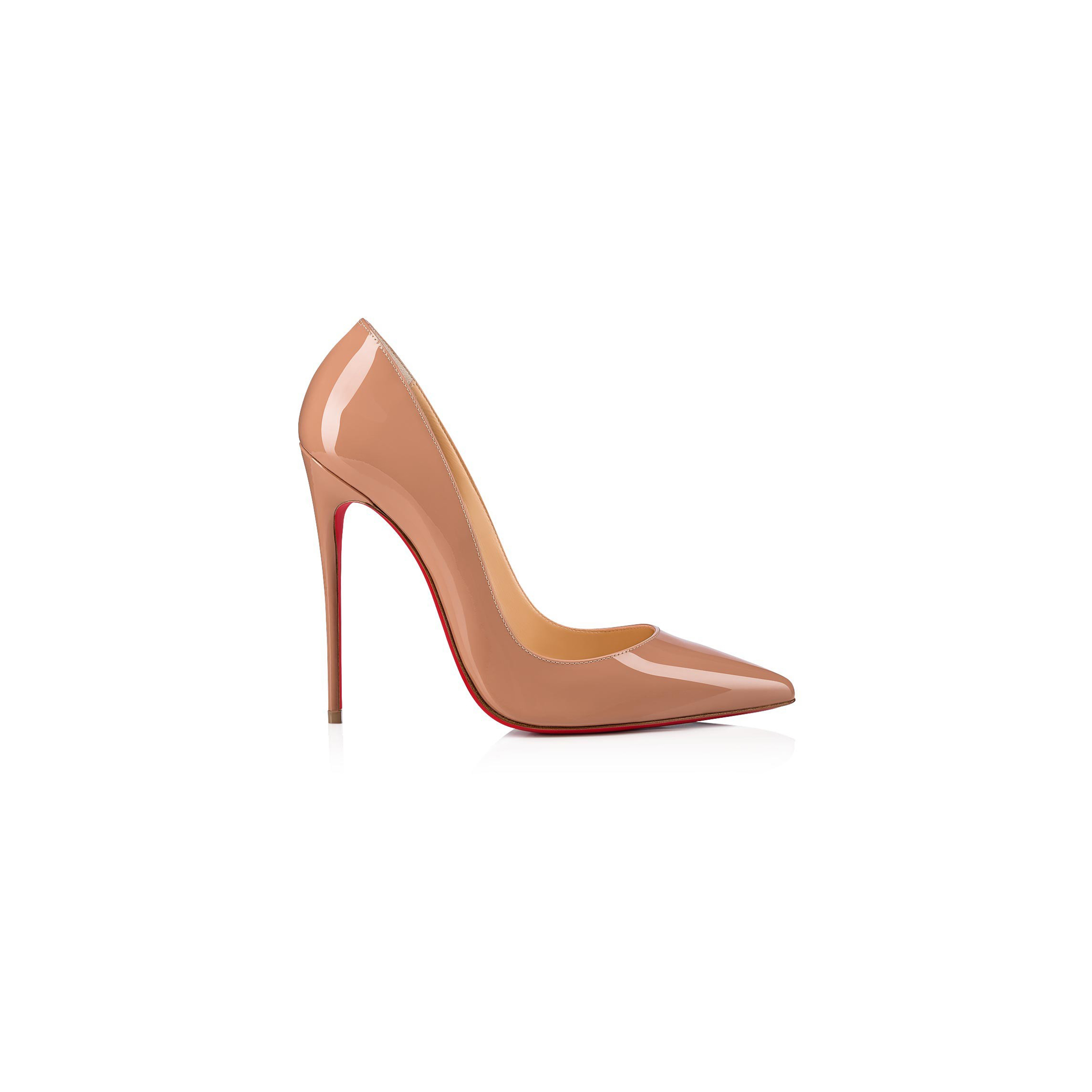 Ch**an louboutin so kate 120 mm pumps-patent calf leather-blush-women 3130694pk1a